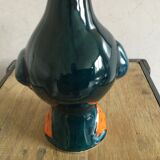 Earthenware duck pitcher