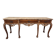 Louis XV style console with marble top