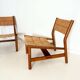 Pair of weekend armchairs by Pierre Gautier Dalaye 1955