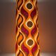 Floor lamp Lucifer vintage lampshade