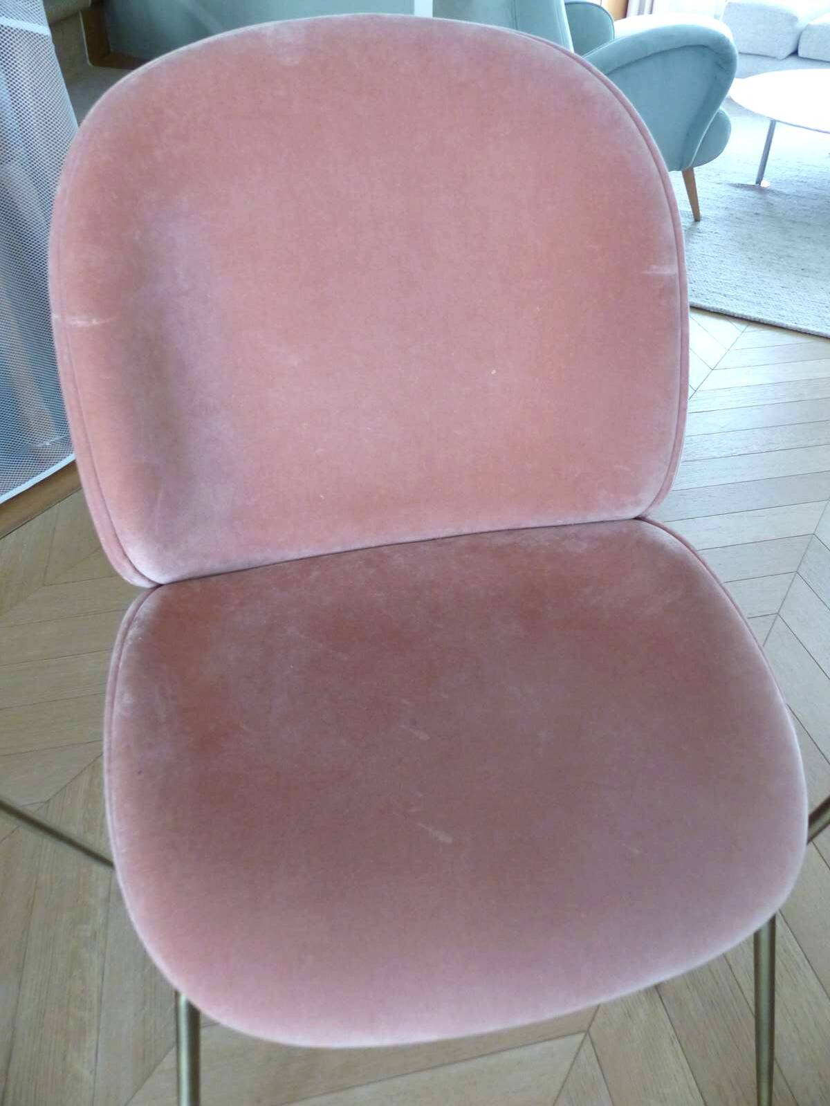 Set of 8 "Beetle Dining Chairs" by GUBI designed by GamFratesi