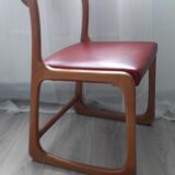 Paire de fauteuils traineau Baumann
