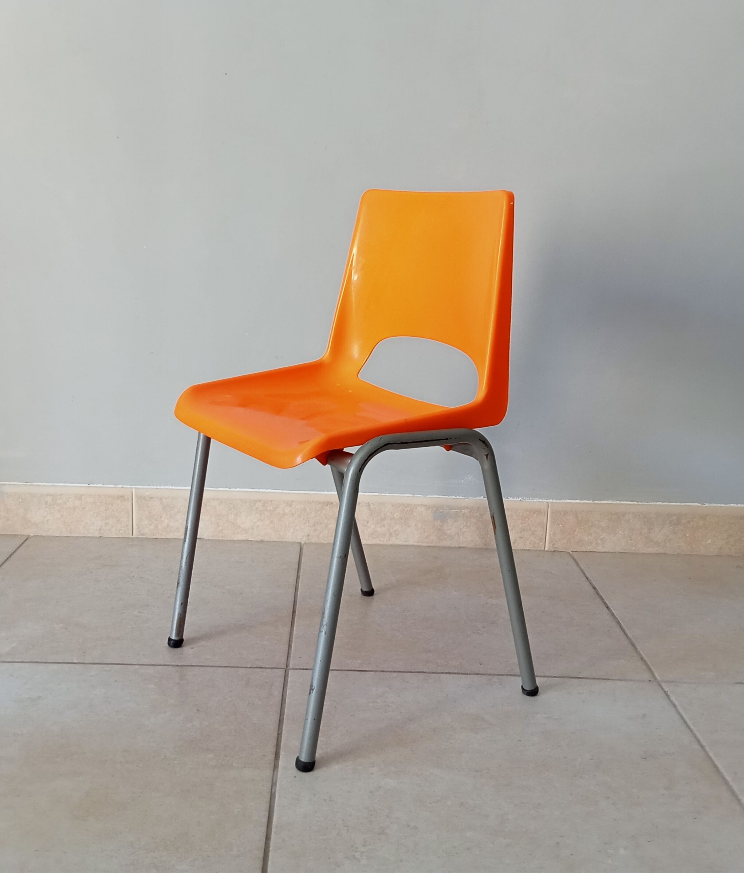 Pair of 70s kindergarten chairs