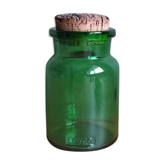 Bocal pot d'apothicaire lever vintage