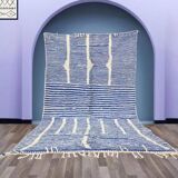 Beni Ourain blue rug 150/250cm
