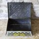 Old Victoria metal biscuit box