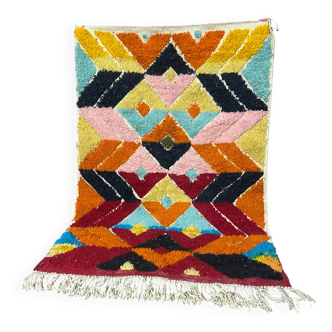 Natural handmade Moroccan rug 3 x 2 m