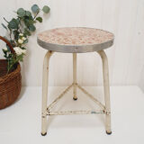 Vintage metal stool