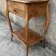 Louis XV style worker, wood and curly veneer, early 20th century