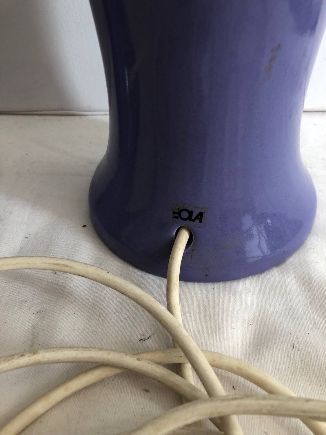 Pair of Leola ceramic lamp bases