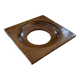 Small old square wooden frame