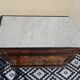 Napoleon III chest of drawers in walnut and burl walnut