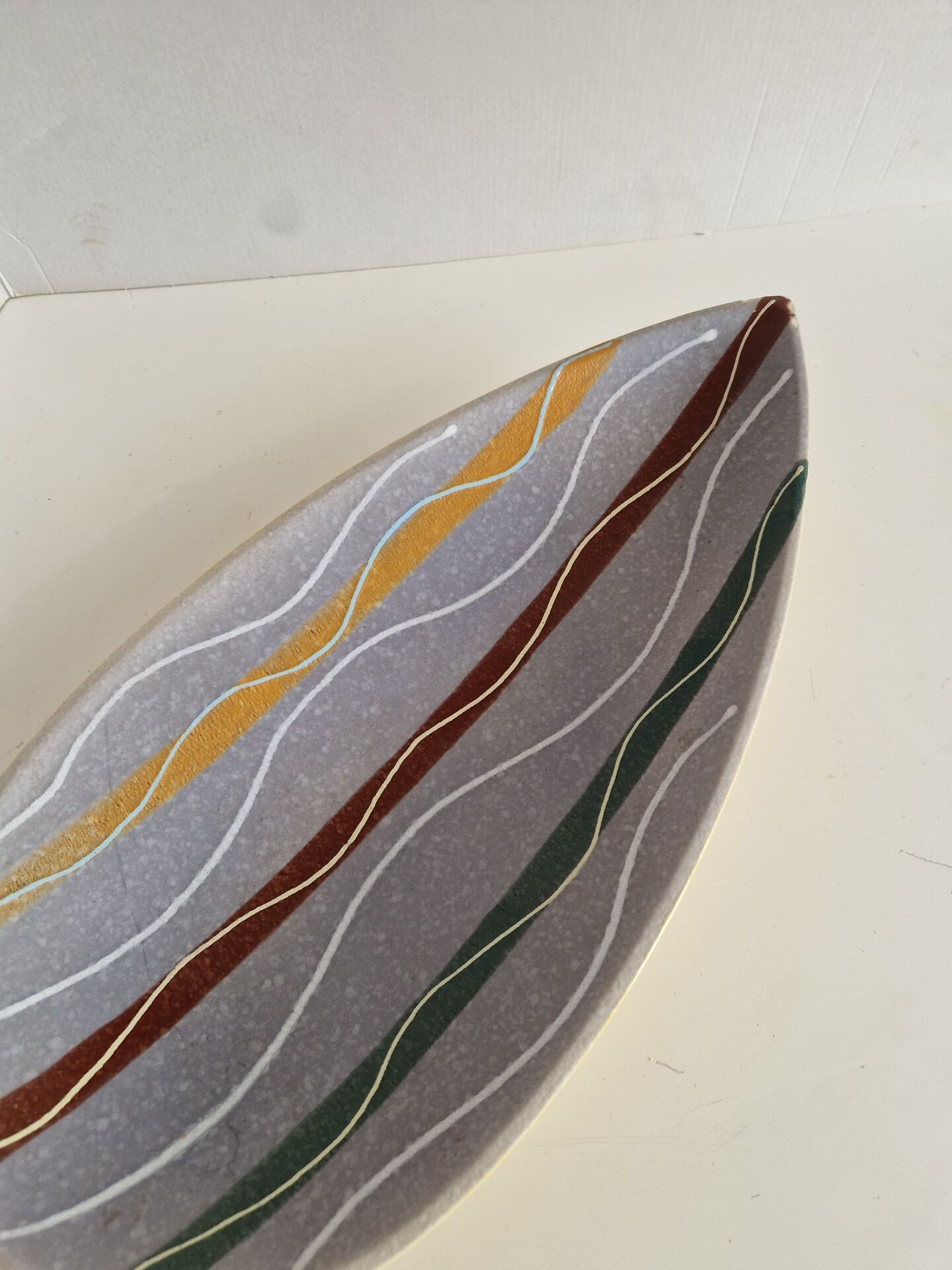 Large Ceramic Bowl 1950s 1960s