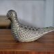 Ceramic dove flower frog, Le Potier Menton, 1960s