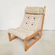 Paire de fauteuils lounge