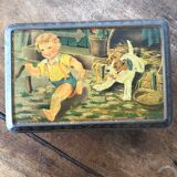 Antique metal box