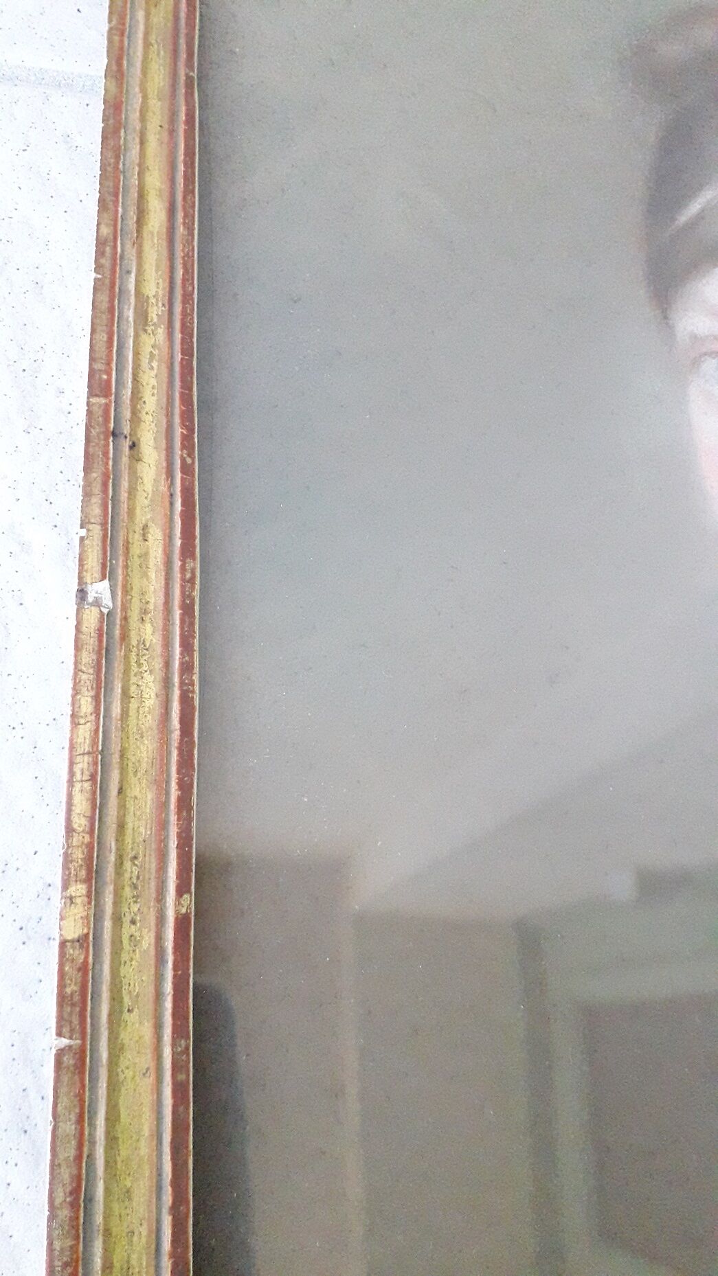 Pastel portrait painting