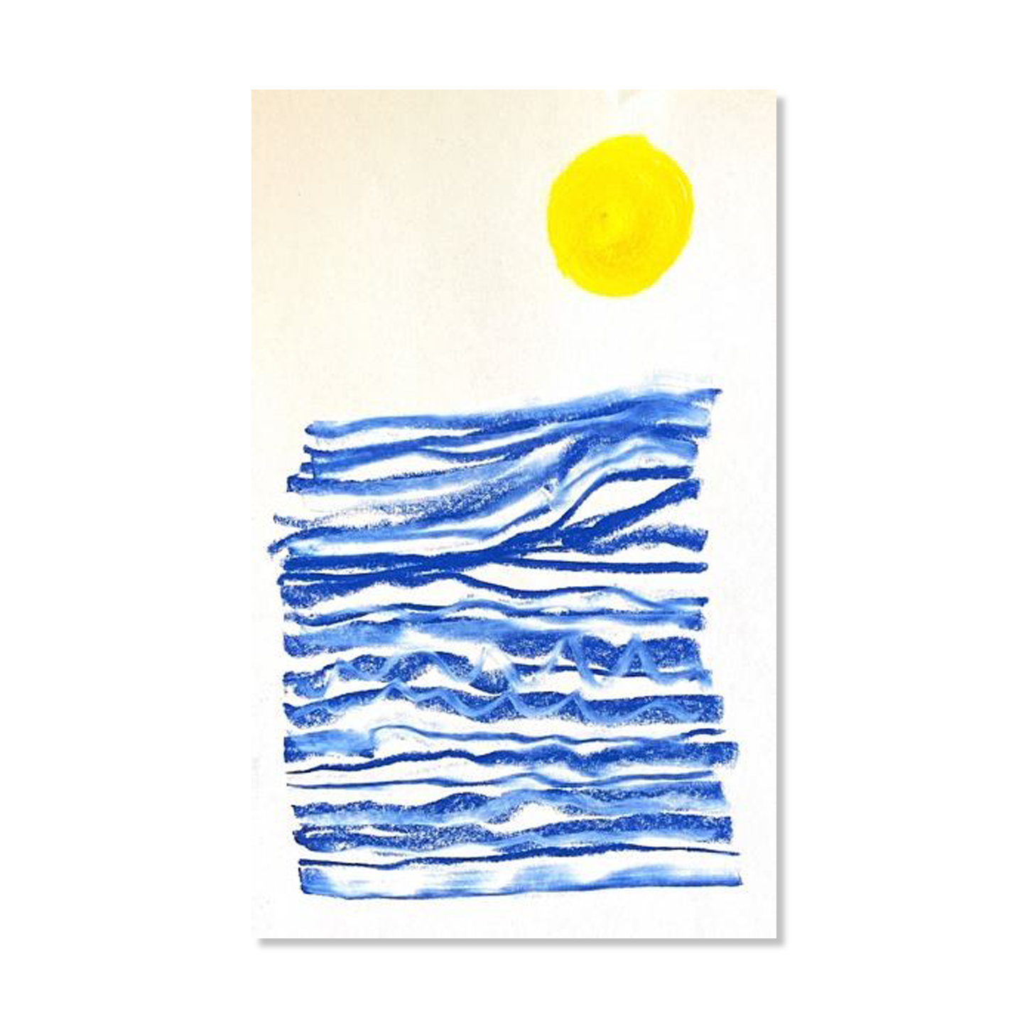 Illustration "Rising Sun" - A4