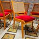 Set of 6 Scandinavian chandinavian chairs 1960
