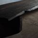 Burnt oak coffee table