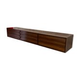 Wall sideboard palissander 1965