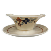 Sarreguemines sauce boat