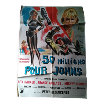 Affiches de cinéma années 60