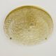 Large Hillebrand ceiling light in textured bubble glass and brass, Germany, 1970s.