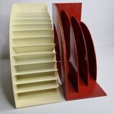 Crayonne vintage vinyl and audio cassette holders