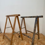 Pair of painter's trestles