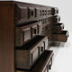 Spanish brutalist sideboard credenza