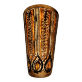Vase tronconique en céramique par Jean Varoqueaux pour la poterie périgordine