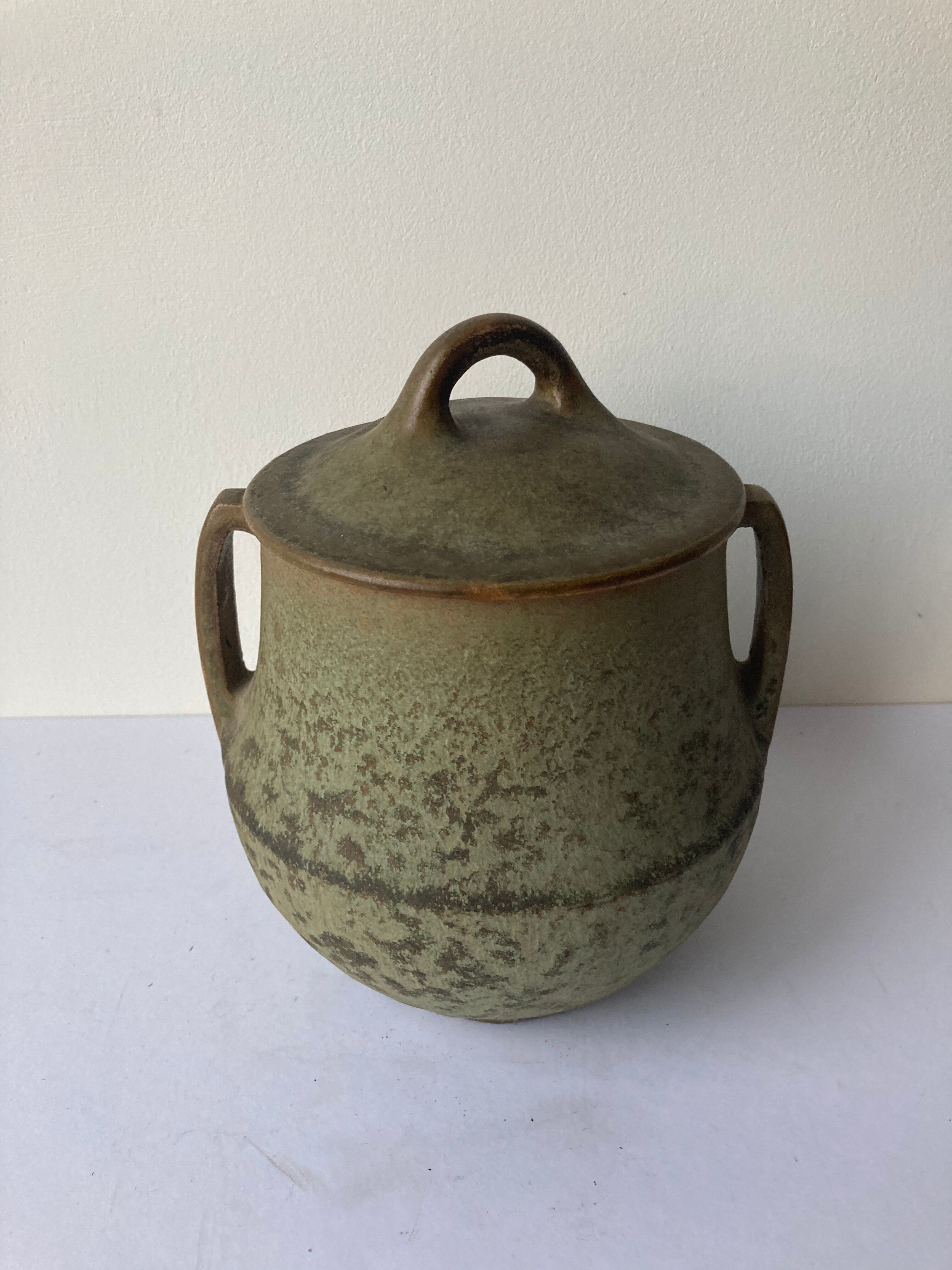 Former Marlotte ceramic vase by Emile Mousseux, art art 1