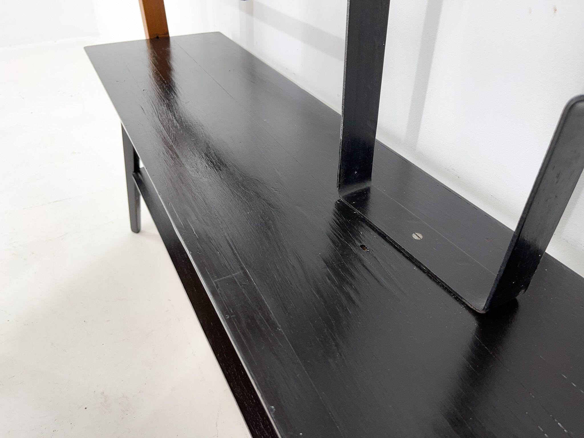 1960's art wall unit or room divider with sculpture by Jelínek