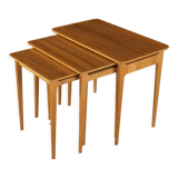 1960s nesting tables, Lotos Werkkunst