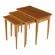 1960s nesting tables, Lotos Werkkunst