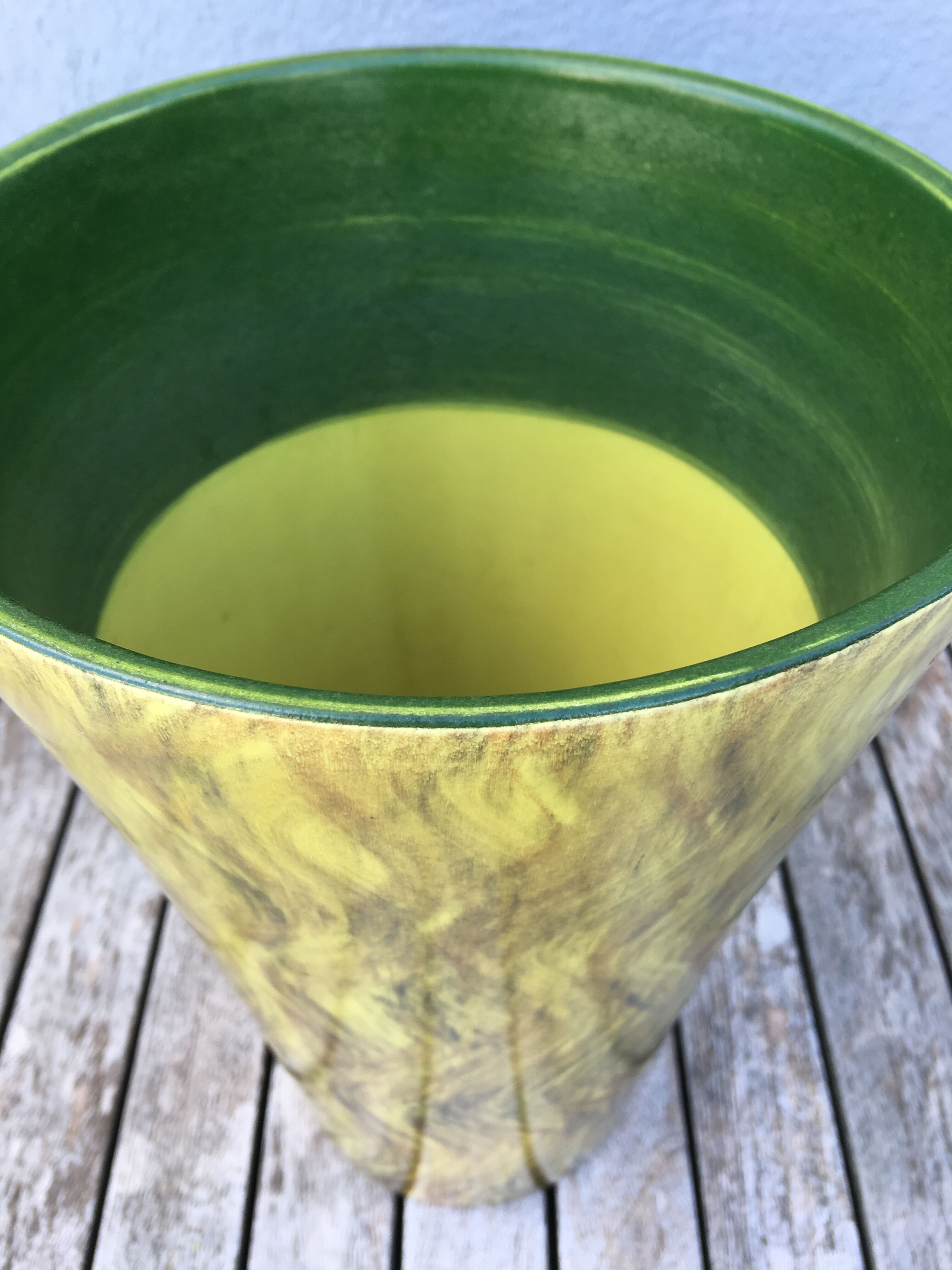 Large ceramic vase St Clement, 1950/60