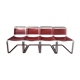 4 Marcel Breuer design chairs, model B33