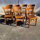 Set de 7 chaises bistrot Luterma
