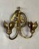 Paire d’appliques en bronze doré vers 1900