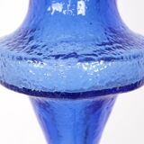 Stalactite blue glass pendant lamp by Nanny Still for Raak, 1960s