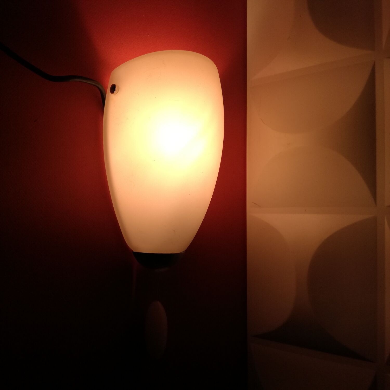Wall lamp Typ V 9807 Ikea Suede 1990
