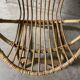 Fauteuil corbeille enfant en rotin
