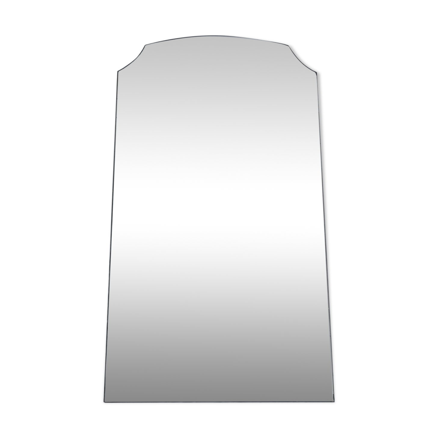 Large 60s mirror shape, free  68x122cm