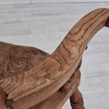 1950s, Scandinavian design, wood armchair, ash wood, oak wood.