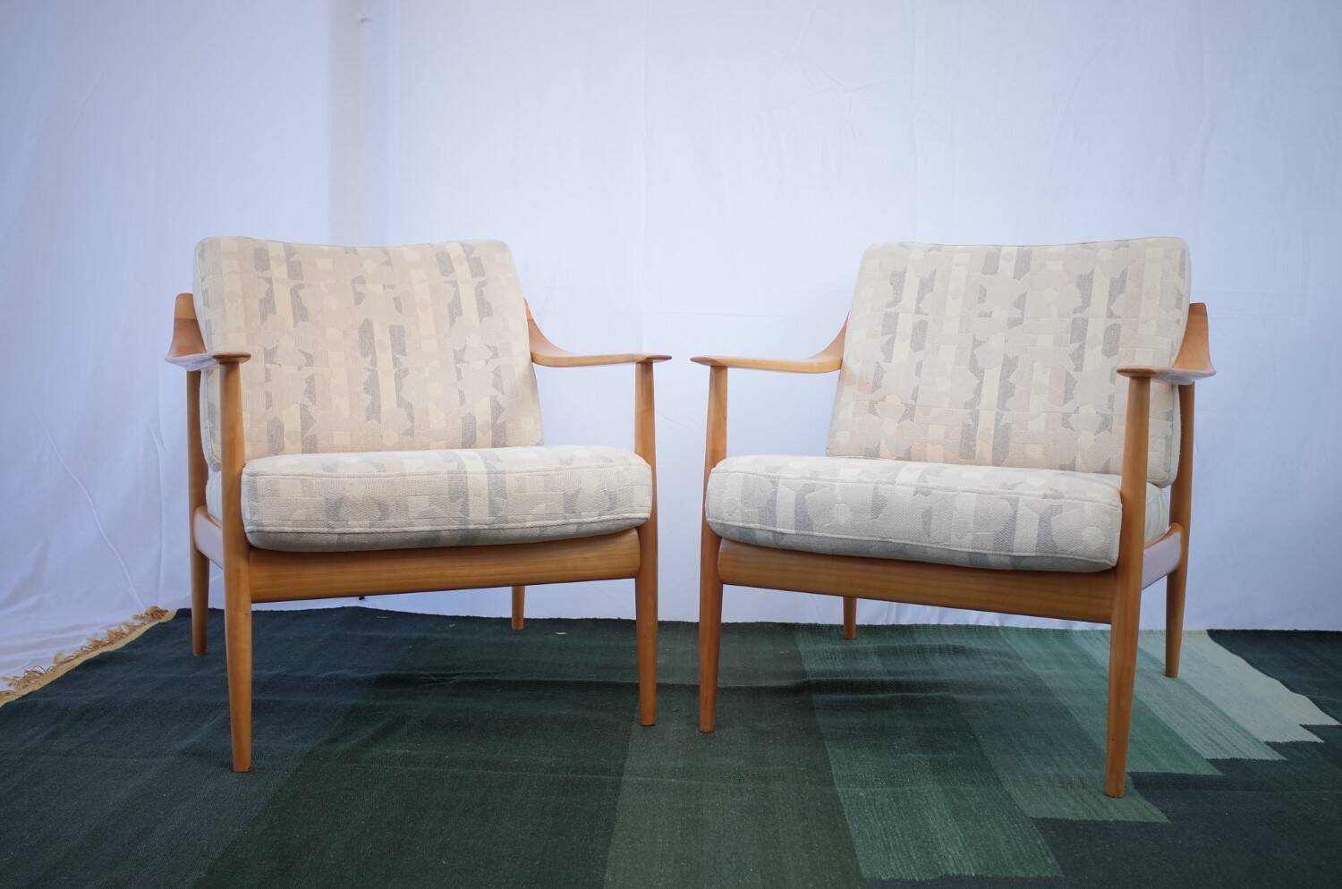 2 x Walter Knoll Antimott Sessel vintage