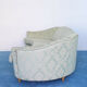 3 seater sofa semicircular fabric 50