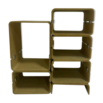 Modular library by Jacques Dumond, France, 1963
