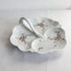 Aperitif dish called "beggar" in vintage Limoges porcelain