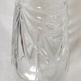 Set of 6 crystal champagne flutes